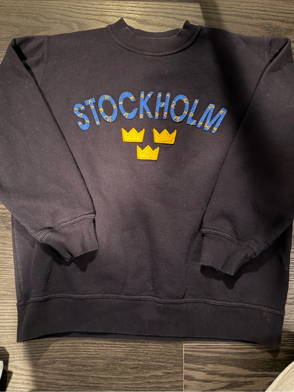 Stockholm Crewneck Sweater - Navy Blue